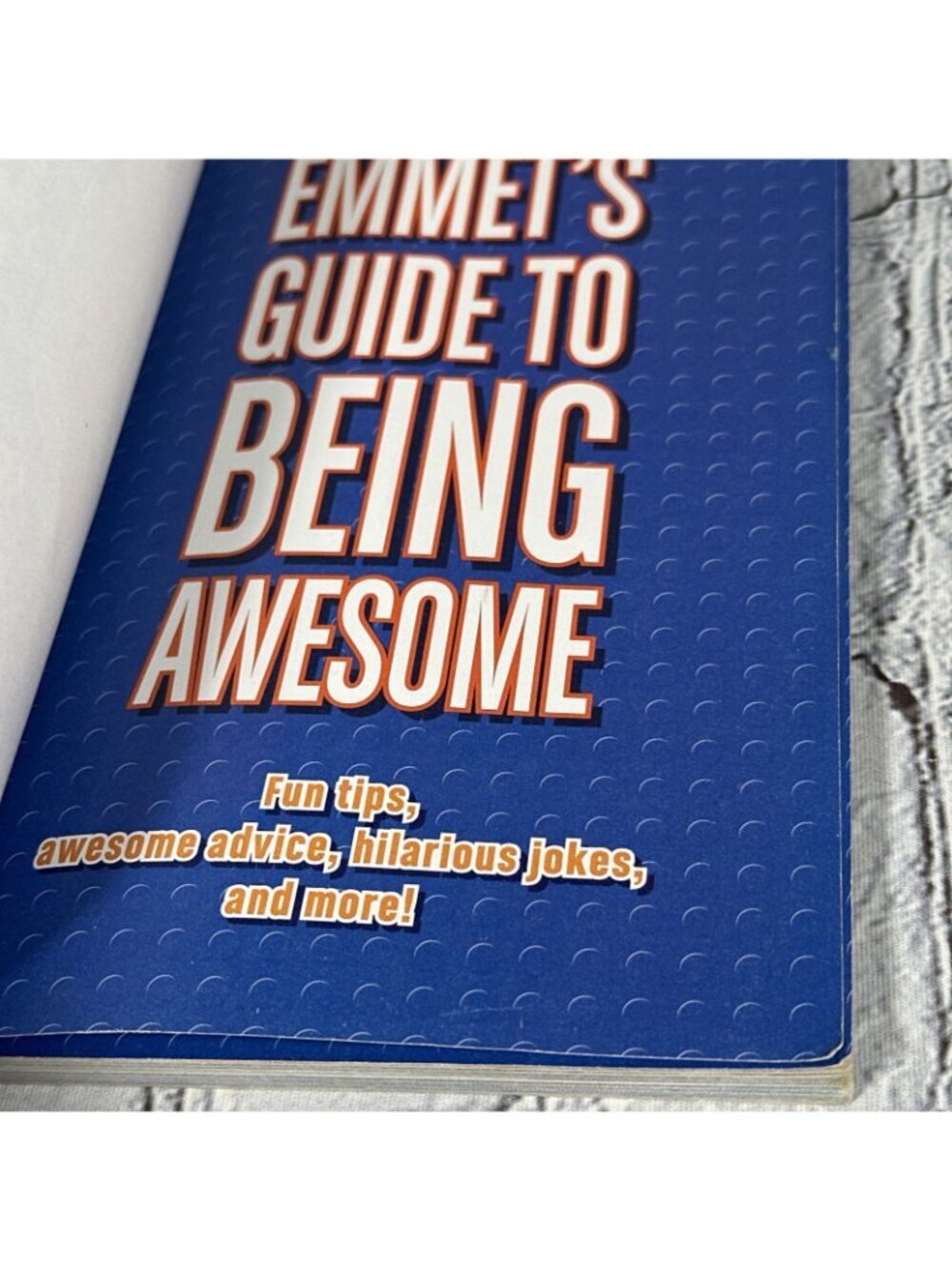 Emmet's Guide to Being Awesome Book (Lego: The Lego Movie) by Landers, Ace - Picture 3 of 5